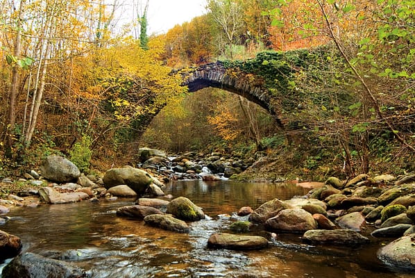 ponte sul torrente Piova a Sant'Anna